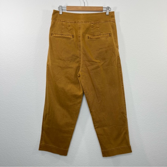 FREE PEOPLE Seamed Like The Real Thing‎ Straight Leg Trouser Pants size 10 - Picture 4 of 10